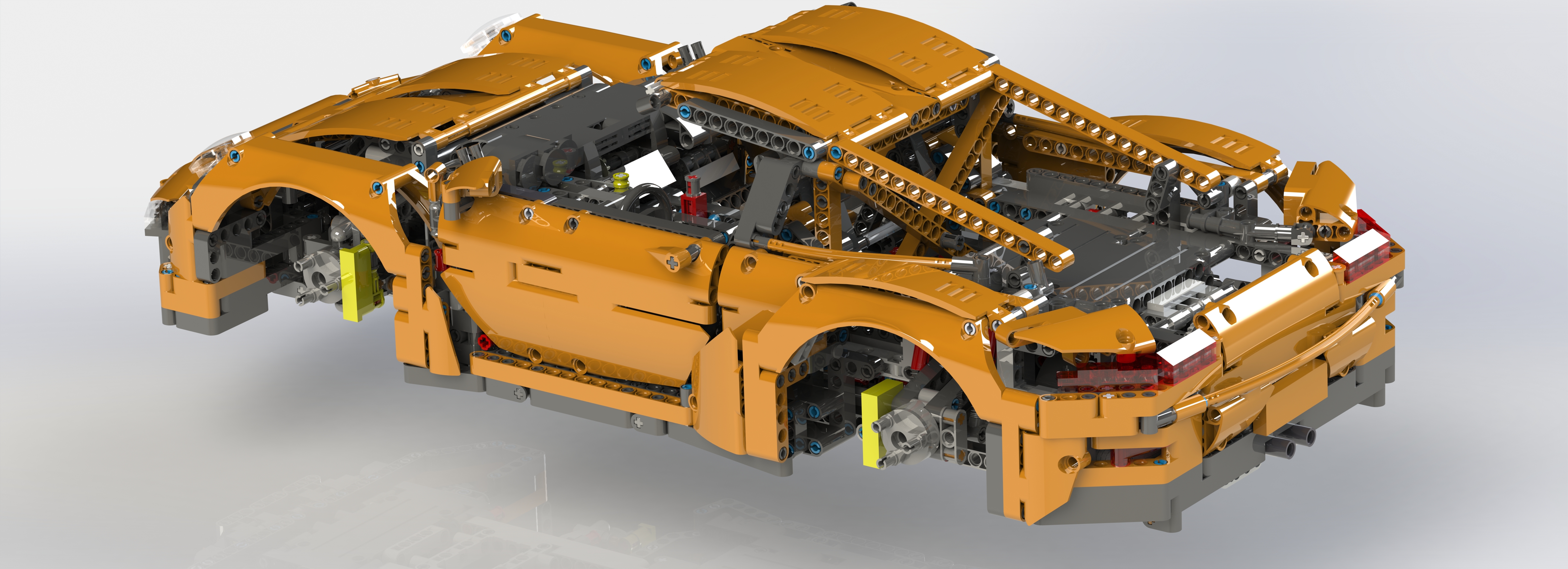 42056保时捷911立体拼装